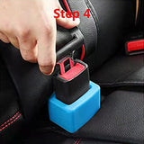 Seat Belt Buckle Booster Easy Access Seatbelt Holder for Kids 2 Piece