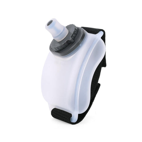 Wrist Water Bottle 7oz Hands Free Silicone Sports