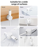 Magnetic Cable Clips Rotating Cord Holder 8Pack