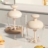 Manual Egg Mixer Ergonomic Press Whisk Cup