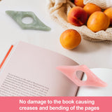 2pcs Resin Thumb Page Holder Book Reading Aid