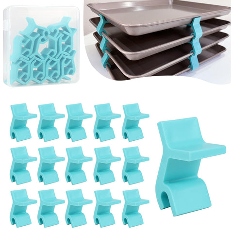 Baking Sheet Stackers 16PCS Space Saving Holder