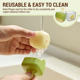 Lint Roller Reusable Gel Pet Hair Remover - Green