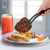 Egg Flipper Spatula 2 in 1 Grip and Flip Tongs