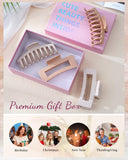 Silicone Hair Claw Clips Pack of 4