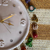 Magnetic Seasonal Wall Clock 8in Battery Operated