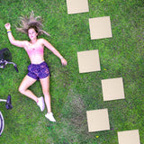 Stepping Stones 15.5in Square Resin Pavers