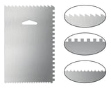 Cake Scraper Icing Smoother Set of 6 Stainless Steel Cake Decorating Comb