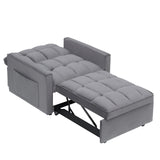 Sofa Chair Bed 3 in 1 Convertible Sleeper Chair Pull Out Sleeper Chairs