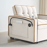 Sofa Chair Bed 3 in 1 Convertible Sleeper Chair Pull Out Sleeper Chairs with USB port