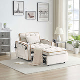 Sofa Chair Bed 3 in 1 Convertible Sleeper Chair Pull Out Sleeper Chairs with USB port