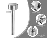 Falafel Scoop Meatball Maker Stainless Steel Professional Falafel Mold, Easily Scoop and Drop Falafel, Meatballs and More