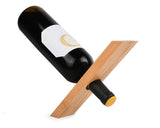 Wine Bottle Holder Bamboo Personalized Single Wine Bottle Holder Stand