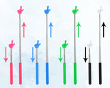 Pointer for Classroom Set of 4 Telescopic Teacher Pointer Hand Reading Pointers for Kids Extendable Pointing Stick for Elementary School Kindergarten Supplies