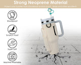 Water Bottle Carrier Bag Compatible with Stanley Cup 30/40 oz Holder with Phone Pocket, Adjustable Strap and Carabiner