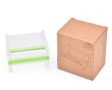 2 Pcs 1 Layer Washi Tape Dispensers - Transparent