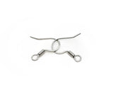 Hypoallergenic Earring Hooks 200 Pieces Steel Earwires