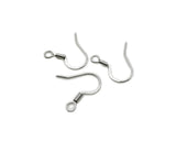 Hypoallergenic Earring Hooks 200 Pieces Steel Earwires