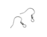 Hypoallergenic Earring Hooks 200 Pieces Steel Earwires