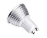 5W GU10 Multiple Color LED Light Bulb with Wireless Remote Control