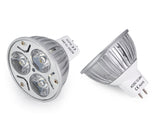 6 Pcs MR16 GU10 3W LED Light Bulb