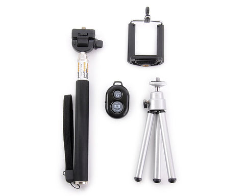 4 in 1 Tripod Selfie Sticks Kit