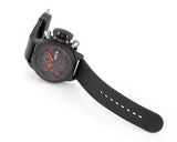 Megir Waterproof Men's Quartz Watch - Black