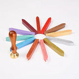 12 Pcs Colorful Seal Wax Sticks with Wick