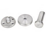 Stainless Steel Wall-Mount Robe Hook Set of 6