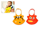 2 Pieces Silicone Baby Bibs - Set B