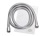 1.5M Stainless Steel Shower Hose - Silver