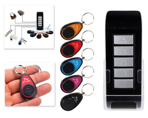 5 in 1 Wireless Remote Control Key Finder Set