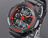 SKMEI Waterproof Analog Digital Men's Sport Watch 0931 - Red