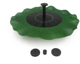 Lotus Leaf Shaped Floating Solar Fountain