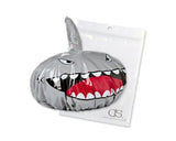 Shark Shape Shower Cap - Silver