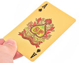 24K Gold Foil Poker Playing Cards