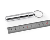 Portable Metal Toothpick Holder - Silver