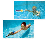 4 Pieces Toypedo Bandits for Swimming Pool and Diving Game