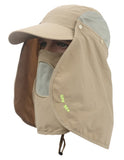 UV 30+ Sun Hat with Neck Protection Flap and Mask