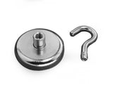 4 Pieces 25mm Neodymium Magnetic Hooks