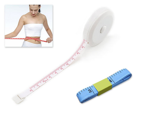 60 Inch 1.5 Meter Soft Tape Measure and Retractable Tape Measure Set