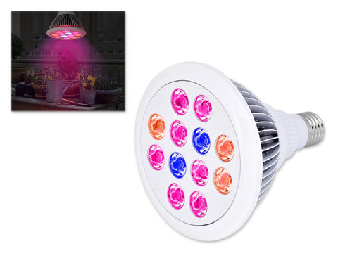 36W LED Grow Light with E27 Screw Base