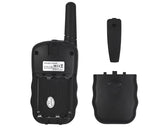 2 Pieces T388 Walkie Talkie for Kids with LCD Display - Black