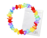 10 Pieces Hawaiian Ruffled Flower Lei