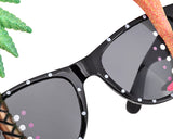 Funny Party Sunglasses Hawaiian Tropical Glasses Set of 2