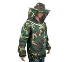 Camouflage Bee Jacket with Veil - Green