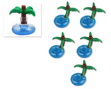 Inflatable Flamingo Drinks Holders for Swimming Pool Float Cup Holder, Pack of 6