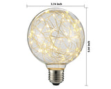 3W G95 LED Light Bulb Edison Bulb - Warm White