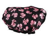 Double Layer Shower Cap with Butterfly Pattern