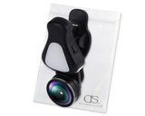 3 in 1 Clip on Phone Camera Lens with Fisheye Lens